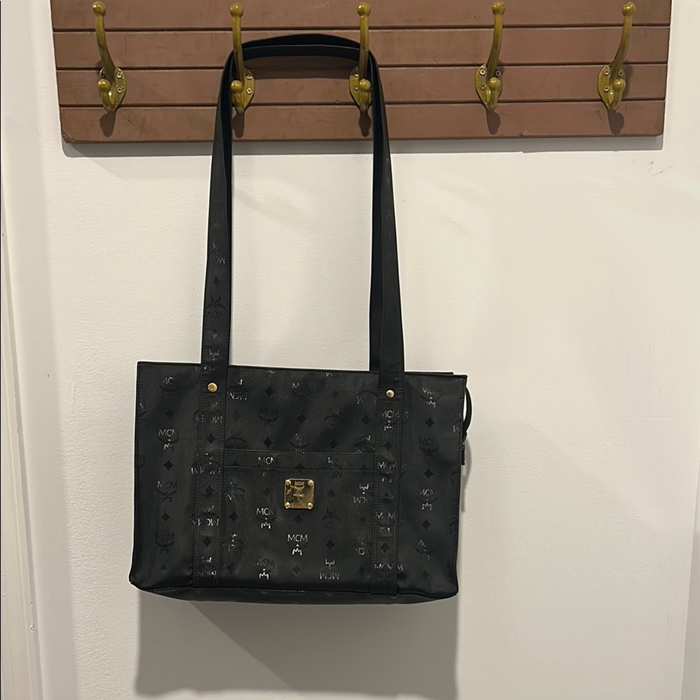 MCM Black Tote Bag